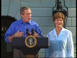 US President Bush launches fitness campaign News Clip