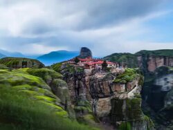 Monastery of the Holy Trinity Stock Footage