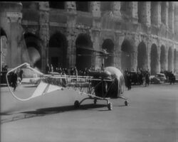 MODERN TRANSPORT OVER ANCIENT ROME News Clip