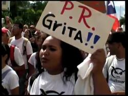 Labor unions call for strike and march to protest government layoffs News Clip