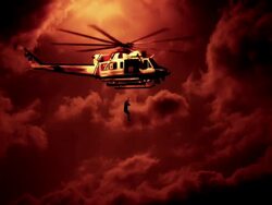 Coast Guard Search Rescue Helicopter Stock Footage