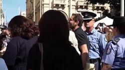 CLEAN : Malta: protestors demand justice for mudered journalist News Clip