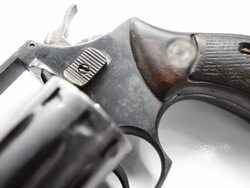 Revolvers with Ammunition Stock Footage