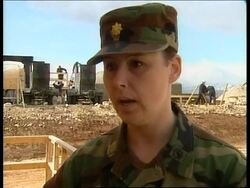 KOSOVO: US SOLDIERS INJURED IN CLASHES WITH SERBS News Clip