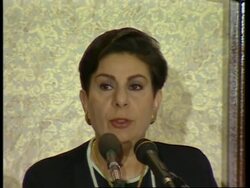 USA: WASHINGTON: TOP LEVEL PALESTINIAN DELEGATION ARRIVES FOR TALKS News Clip