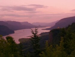 Colombia River Gorge Time-lapse Stock Footage
