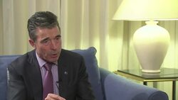 Interview with NATO Secretary General Rasmussen on Ukraine, Afghanistan News Clip