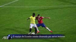 VOICED : Chile arranca la Copa derrotando 2-0 a Ecuador News Clip