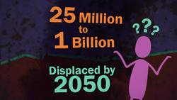 Climate change will push millions out. Where will they go? Instructional Video