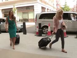 Luisa Zissman & Leah Totton at Video Sightings Stock Footage