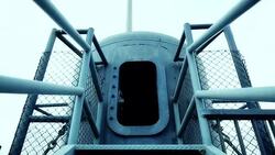 Bunker entrance Stock Footage