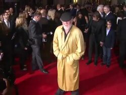 Nick Nolte at Gangster Squad Los Angeles Premiereon 1/7/2013 in Hollywood, CA.(Footage by WireImage Video/Getty Images Entertainment Video) Stock Footage