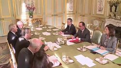 CLEAN : Frances Hollande discusses climate change with Nobel laureates News Clip