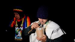 CLEAN : Indigenous Colombians mark the winter solstice News Clip