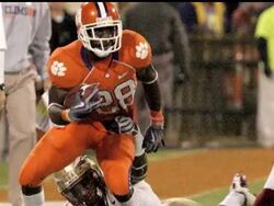 Former Clemson running back C.J. Spiller tells The Associated Press versatility is one of his best assets heading into Thursday's NFL draft and takes pride in being a leader on the field News Clip