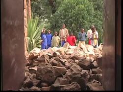 Update from earthquake hit area, destroyed church and buildings News Clip