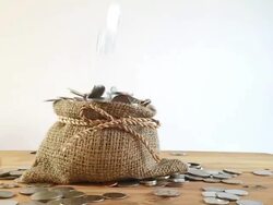 Save your money for investment Stock Footage