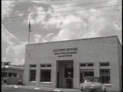 Post office workers exit the Dallas post office. News Clip