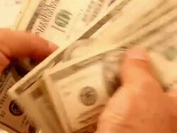 Money Counting (HD) Stock Footage