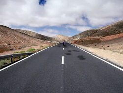 Running in mountains Stock Footage
