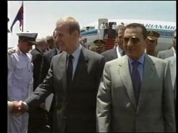Egypt - Syrian President rejects Israeli offer News Clip
