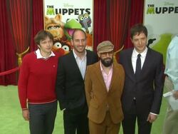 OK Go at the The World Premiere of Walt Disney's 'The Muppets' at Hollywood CA. (Footage by WireImage Video/Getty Images Entertainment Video) Stock Footage
