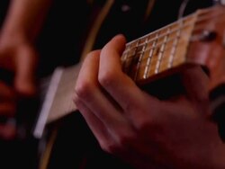 Guitar player (HD) Stock Footage