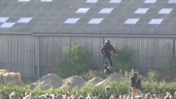 Frenchman's attemps to fly across channel Instructional Video