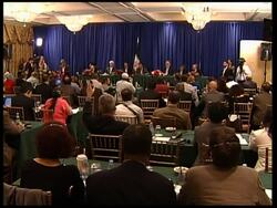 President holds news conference, questions on covert facility Instructional Video