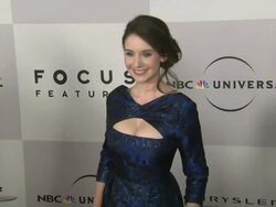 Alison Brie at the NBC Universal's 68th Annual Golden Globes After Party at Beverly Hills CA. (Footage by WireImage Video/GettyImages) Stock Footage