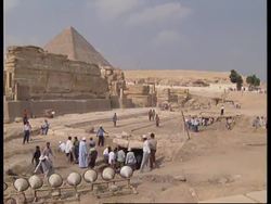 EGYPT: ARCHAEOLOGISTS DISCOVER ANCIENT CANAL News Clip
