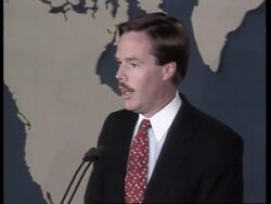 USA: PRESIDENTIAL ELECTION: BILL CLINTON FACES NEW CHALLENGES News Clip