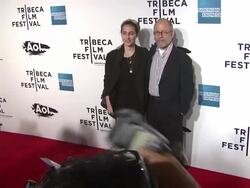 Bob Balaban and Hazel Balaban at the 2011 Tribeca Film Festival - Opening Night - World Premiere of 'The Union' at New York NY. (Footage by WireImage Video/GettyImages) Stock Footage