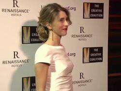 Sarah Megan Thomas at The Creative Coalition's Spotlight Awards Dinner Gala Stock Footage