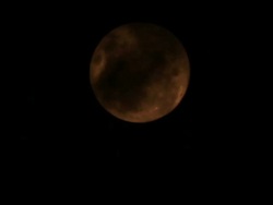 HD time lapse: full moon in a cloudy night Stock Footage