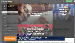 Blogging: Is It the Future of Sports Media? News Clip