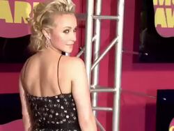 Hayden Panettiere at 2012 CMT Music Awards Stock Footage