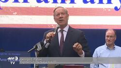 VOICED : Protesta en NY contra pacto nuclear con Iran News Clip