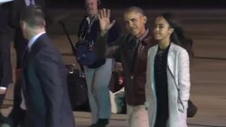 VOICED : Obama regresa a EEUU tras visita a Cuba y Argentina News Clip