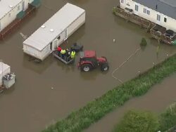 Flooded homes in Sussex News Clip
