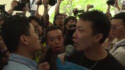 CLEAN : Hong Kong protests as top China official visits News Clip