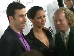 Jonathan Gordon, Jennifer Lawrence, Chris Tucker, Bruce Cohen at Silver Linings Playbook Los Angeles Premiere on 11/19/2012 in Beverly Hills, CA.(Footage by WireImage Video/Getty Images Entertainment Video) Stock Footage