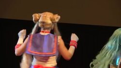 Fans in costume celebrate 90s anime hit News Clip