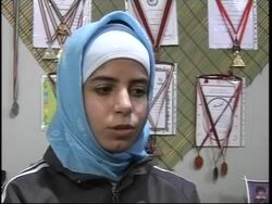 Roller skating is becomming a popular pasttime for women in Iran News Clip