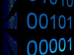 binary code Stock Footage