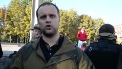 Seperatists celebrate 6 month anniversay of Donetsk and Luhansk "people's republics" News Clip