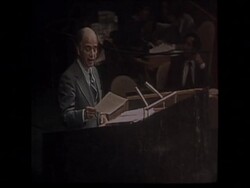 SYND 6 12 75 UN VOTE ON RESOLUTION ON ISRAEL News Clip