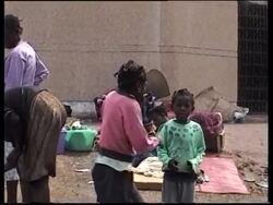 Congo - People displaced by fighting News Clip