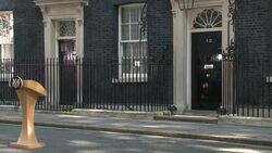 CLEAN : British PM David Cameron resigns News Clip