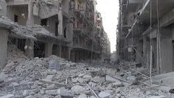 CLEAN : Artillery fire hits rebel held Aleppo despite truce News Clip